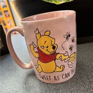 Pink Winnie the Pooh Mug